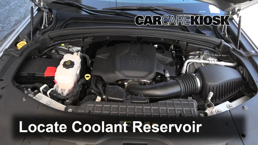 2022 Jeep Grand Cherokee Summit 5.7L V8 Coolant (Antifreeze) Flush Coolant